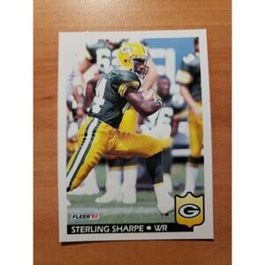 Sterling Sharpe 1992 Fleer #135 - Green Bay Packers - NFL - Fresh Pull